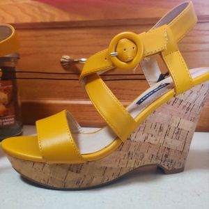 Nine West Strappy Wedges